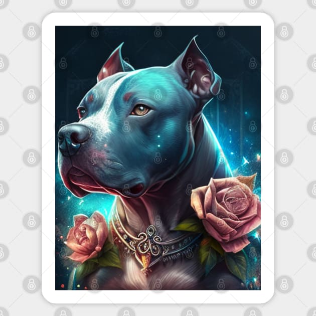 Pitbull blue rose discount